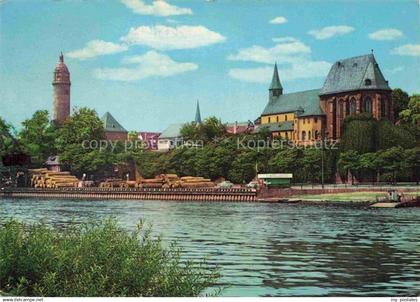 Hoechst Hoechst Frankfurt Main Mainpartie Schloss Justinus Kirche