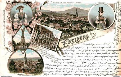 Freiburg Breisgau Trachten Gutach und Elzach Muenster