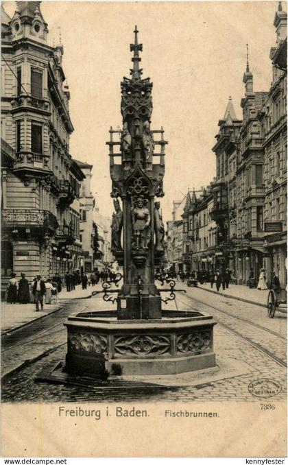 Freiburg - Fischbrunnen