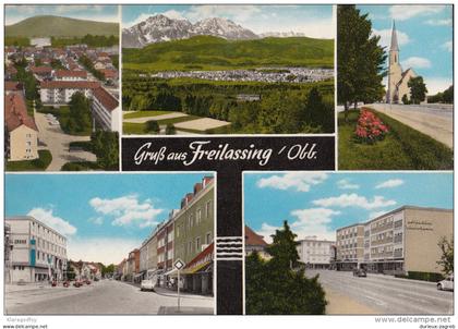 Freilassing old postcard travelled 1972 bb151102