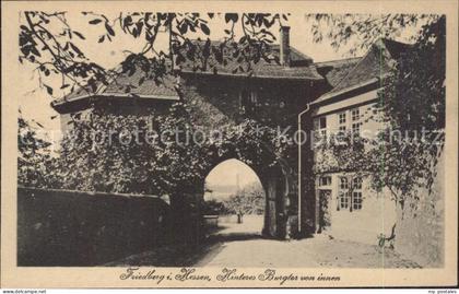 Friedberg Hessen Burg Friedberg Hinteres Burgtor