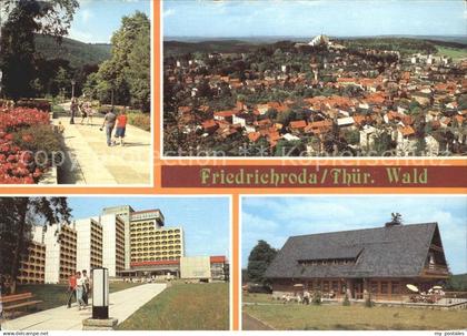 Friedrichroda Perthes Promenade Puschkinpark FDGB Erholungsheim August Bebel