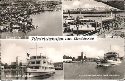 Friedrichshafen Bodensee Autofaehre Friedrichshafen- Romanshorn Bodenseeschiff S
