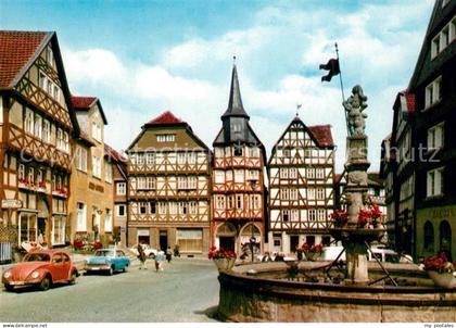 Fritzlar Marktplatz Rolandsbrunnen