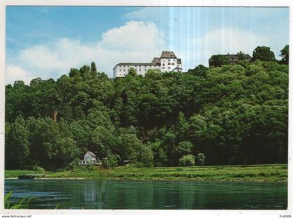 AK 251584 GERMANY - Blick auf Schloß Fürstenberg von der Weser aus