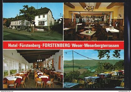 AK Fürstenberg / Weser, Hotel Fürstenberg