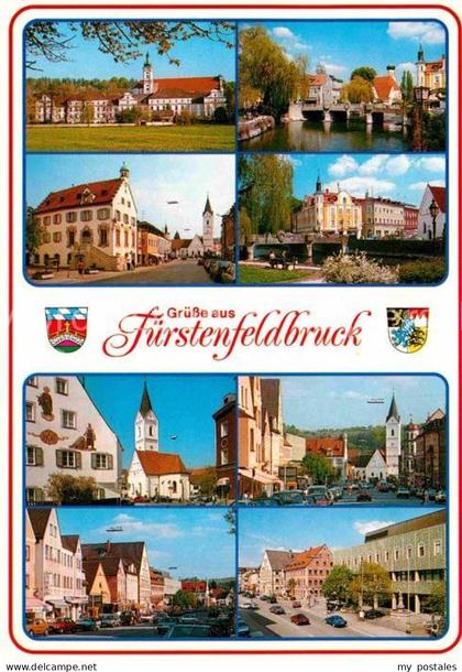 Fuerstenfeldbruck Schloss Kirchen Teilansichten
