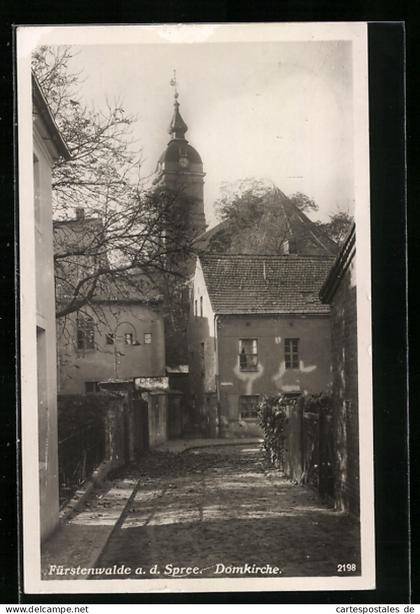 AK Fürstenwalde / Spree, Domkirche