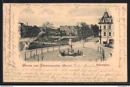 AK Fürstenwalde /Spree, Kaiserplatz