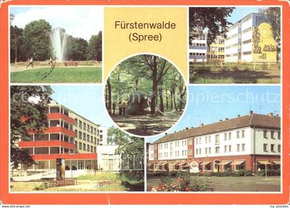 Fuerstenwalde Spree Muehlenstrasse Schule Pflegeheim