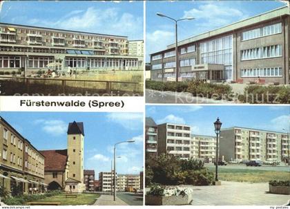 Fuerstenwalde Spree Muehlenstrasse Strasse der Jugend