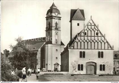 Fuerstenwalde Spree Rathaus und Dom