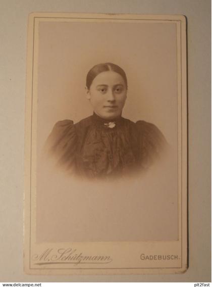 Kabinettfoto - Atelier Schützmann in Gadebusch , Adel , CDV , Photographie , Kabinett !!