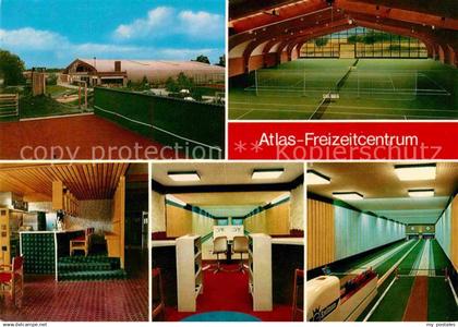Ganderkesee Atlas Freizeitcentrum Tennishalle Kegelbahn