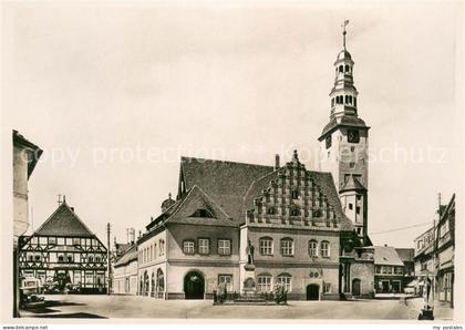 Gardelegen Rathaus mit Hotel Deutsches Haus