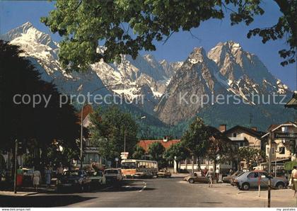 GARMISCH-PARTENKIRCHEN Bayern Marienplatz Spielbank Zugspitzgruppe