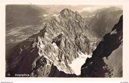 Zugspitze Garmisch-Partenkirchen Bayern Zugspitze Gipfel Felsen Schnee Berglands