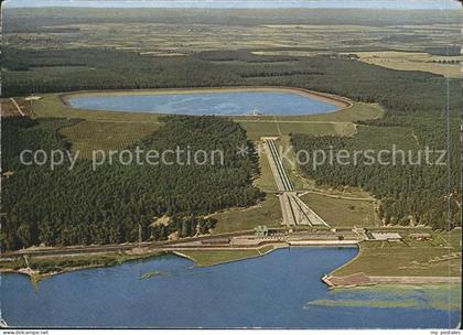 Geesthacht Elbe Pumpspeicherwerk Fliegeraufnahme
