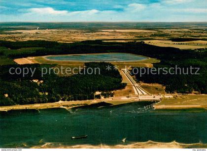 Geesthacht Elbe Speicherbecken Fliegeraufnahme