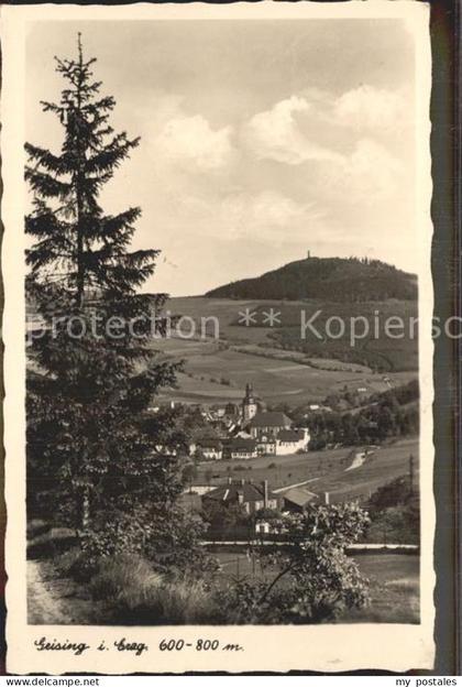 Geising Erzgebirge Dorfansicht