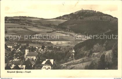 Geising Erzgebirge Teilansicht