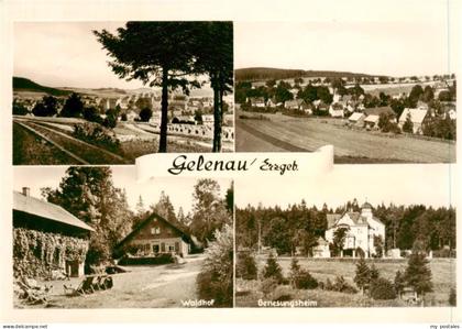 Gelenau Erzgebirge Panorama Waldhof Genesungsheim