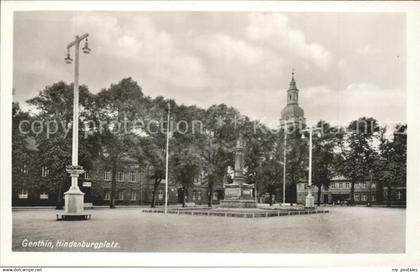 Genthin Hindenburgpatz Denkmal