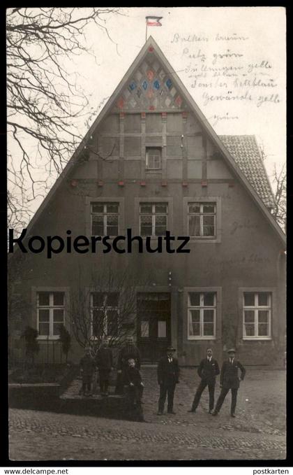 ALTE POSTKARTE OESEDE GEORGSMARIENHÜTTE ALTES BAUERNHAUS MIT FACHWERK KOTTEN HAUS Ansichtskarte postcard cpa AK