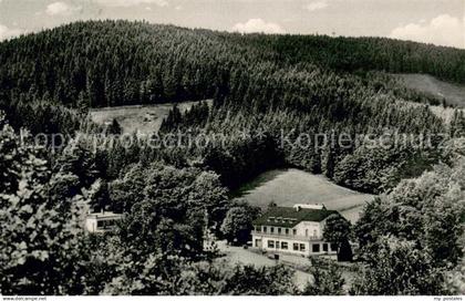 Georgsmarienhuette Panorama Blick zu Hotel Restaurant Herrenrest