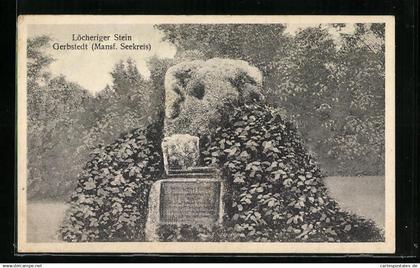 AK Gerbstedt, Denkmal Löchriger Stein