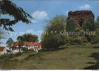 Boerninghausen Burgruine mit Forsthaus Limberg