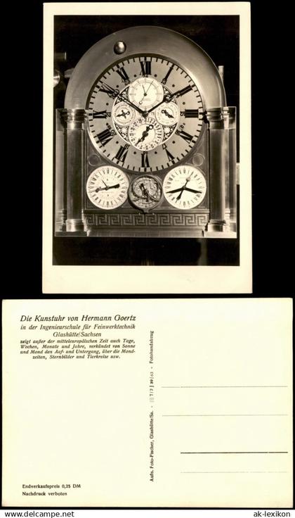 Glashütte Die Kunstuhr  Ingenieurschule für Feinwerktechnik 1963