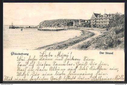AK Glücksburg, Der Strand