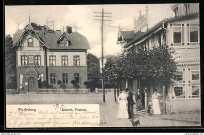 AK Glücksburg, Kaiserliches Postamt