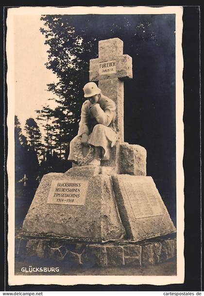 AK Glücksburg, Kriegerdenkmal