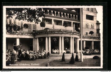 AK Glücksburg, Kurhotel, Aussenbereich