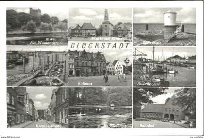 Glueckstadt ungelaufen ca. 1955