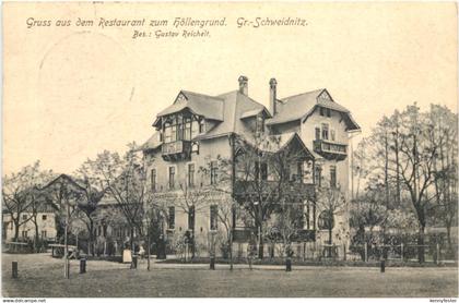 Großschweidnitz - Restauration zum Höllengrund