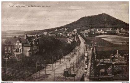 Gruss von der Landeskrone bei Görlitz