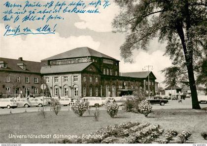 Goettingen  Niedersachsen Bahnhof