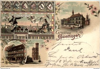 Gruss aus Göttingen - Litho