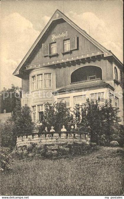 Gohrisch Erholungsheim Haidehof