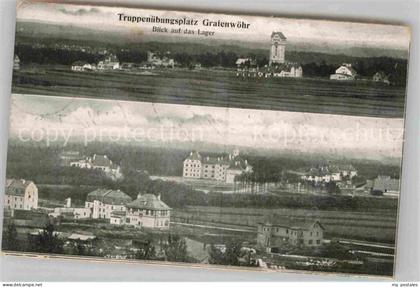 Grafenwoehr Truppenuebungsplatz Lagerblick