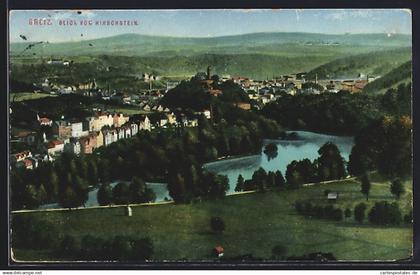 AK Greiz, Blick vom Hirschstein