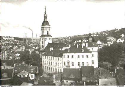 Greiz Thueringen Greiz Kirche Schloss