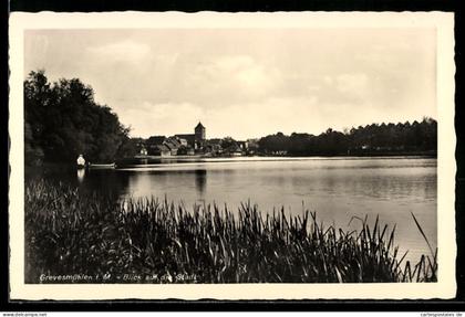 AK Grevesmühlen i. M., Blick auf die Stadt