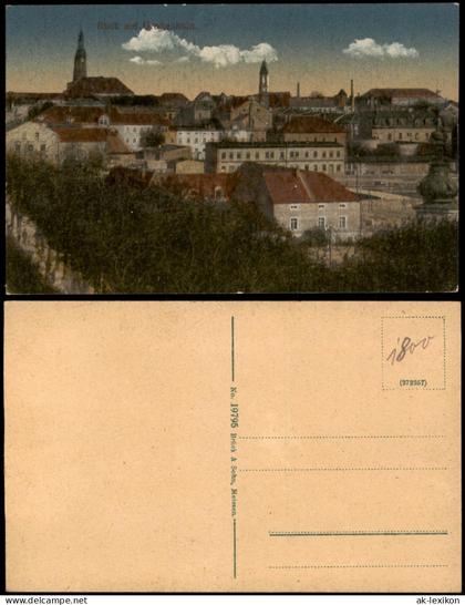 Ansichtskarte Großenhain Stadtpartie 1915