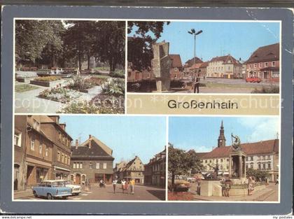 Grossenhain Sachsen Gruenanlagen Karl- Maria von Weber- Allee Neumarkt