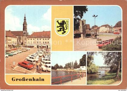 Grossenhain Sachsen Karl-Marx-Platz Leninplatz Freibad Gondelteich