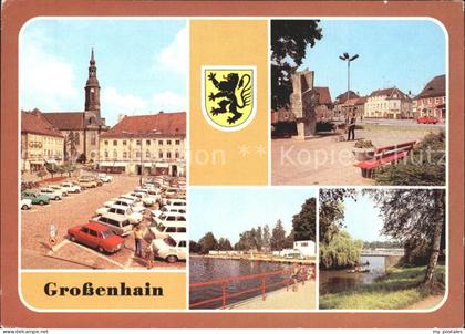 Grossenhain Sachsen Karl- Marx- Platz Leninplatz Monument Freibad